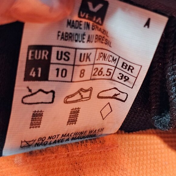 Veja Condor 2 Alveomesh Mens 8 Running Sneakers Shoes Navy Black Off-White - Picture 8 of 12